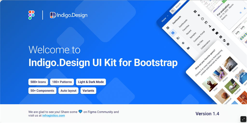 Figma UI Kit for Bootstrap