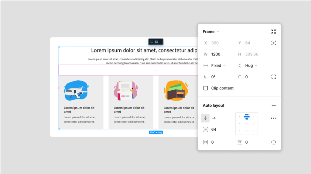 Qué está disponible cuando el diseño automático está habilitado en App Builder