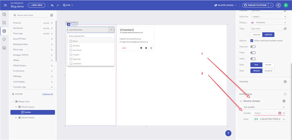 Working with Variables