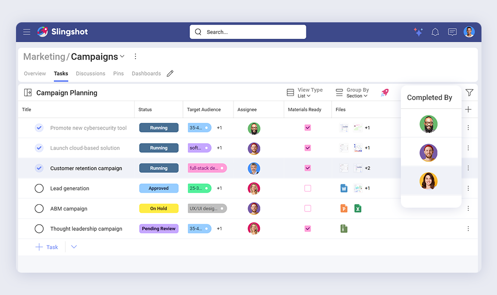 New Release: Enhanced Project Management Capabilities in Slingshot