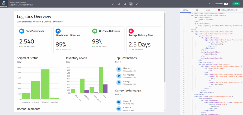 O que há de novo: App Builder com recursos de IA mais inteligentes, aprimoramentos de grade de pivô e muito mais
