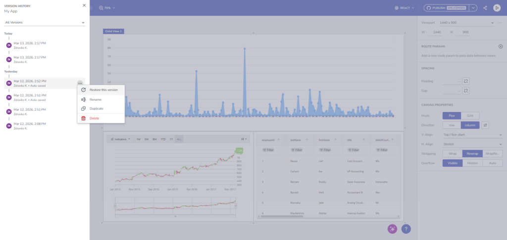 Build Fearlessly: Introducing App Builder Versioning